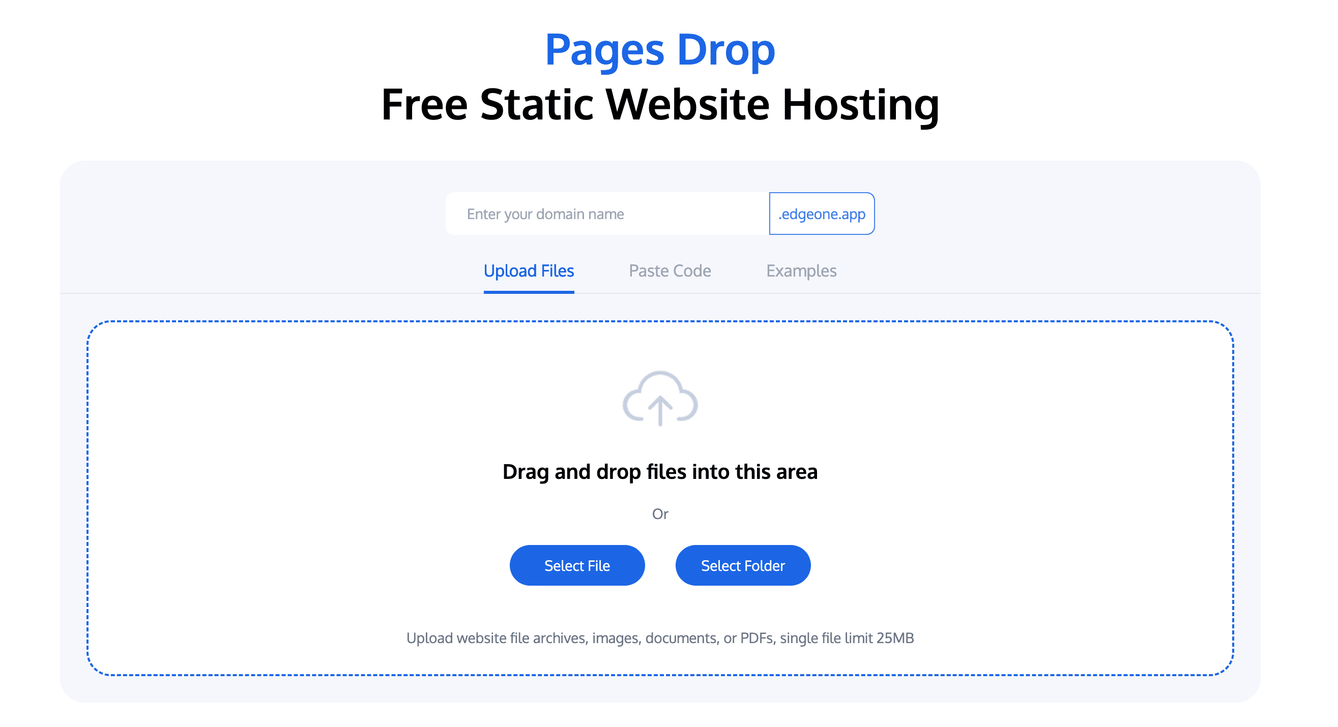 Pages Drop