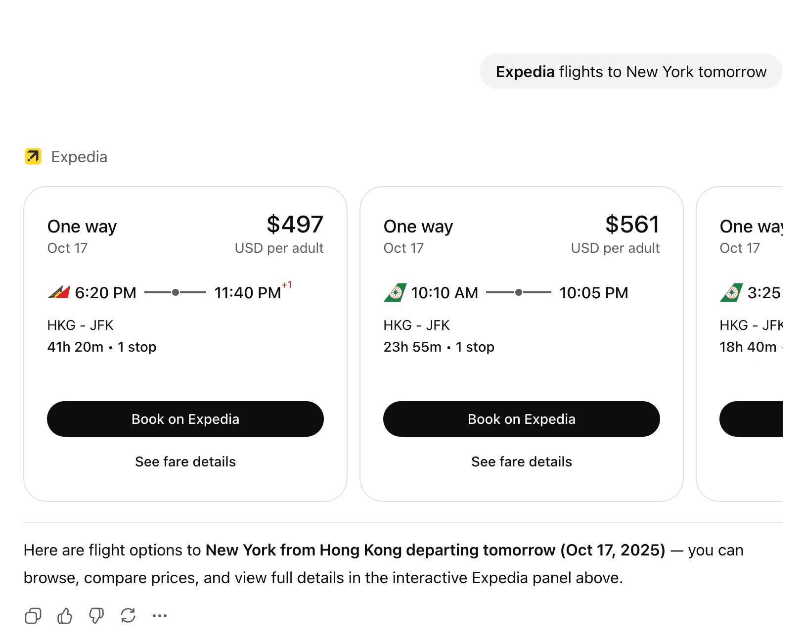 expedia chatgpt app