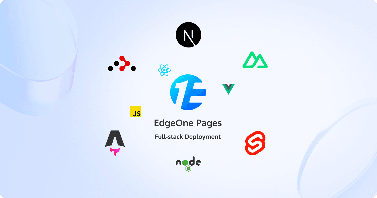 EdgeOne Pages Adds Support for Four Major Frameworks: Comprehensive Coverage of Mainstream Full-Stack Framework Ecosystem
